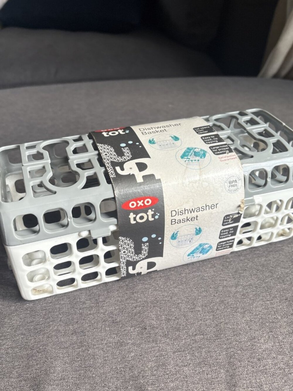 OXO TOT Dishwasher Basket For Bottle Parts Accessories/Pathalate/BPA/PVC Free